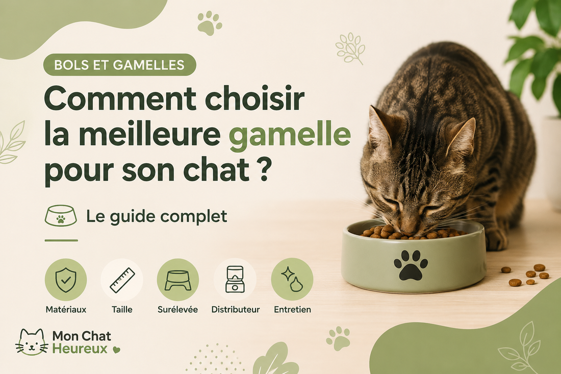 Comment choisir la meilleure gamelle pour son chat ?