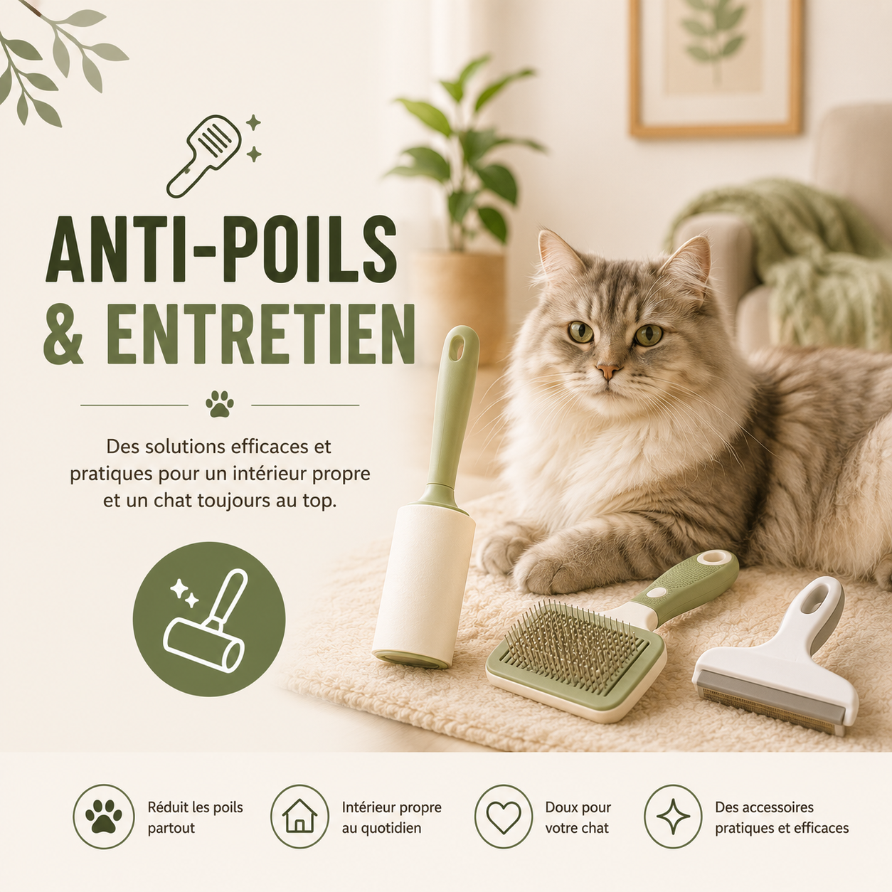 Anti-poils & entretien