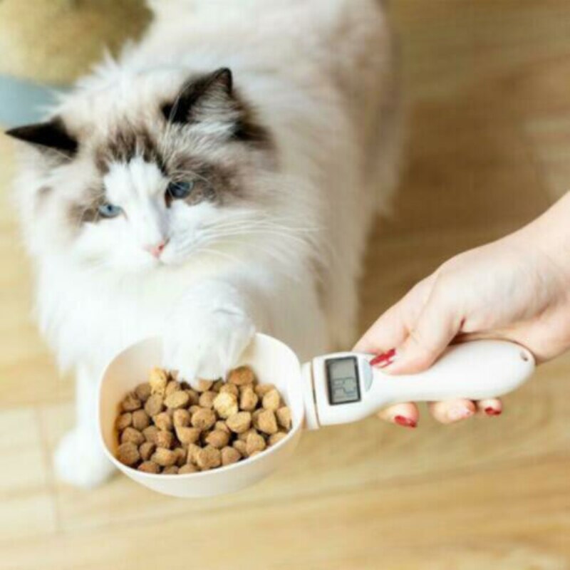 Cuillère Doseuse Électronique avec Balance Intégrée pour Chat