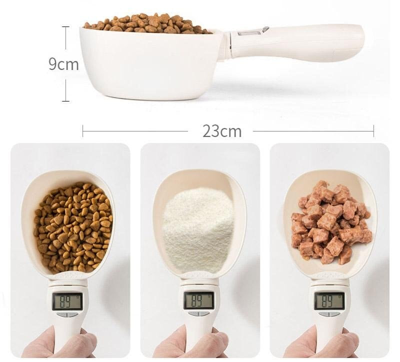 Cuillère Doseuse Électronique avec Balance Intégrée pour Chat