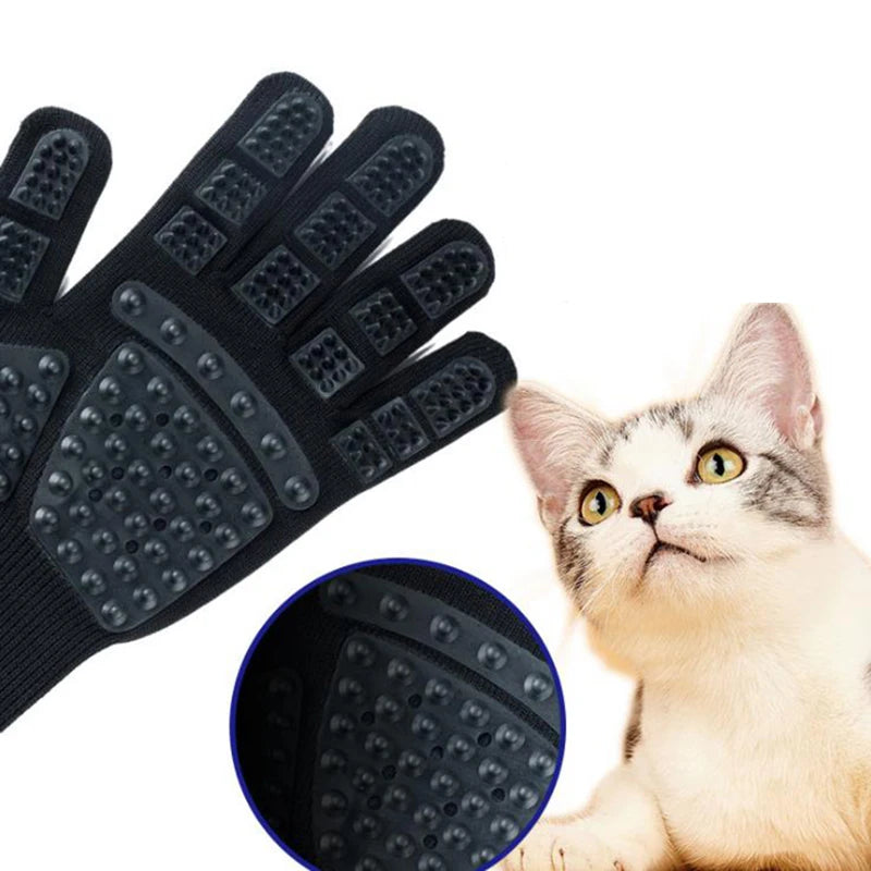 Gant de Toilettage pour Chat – Brosse Anti-Poils